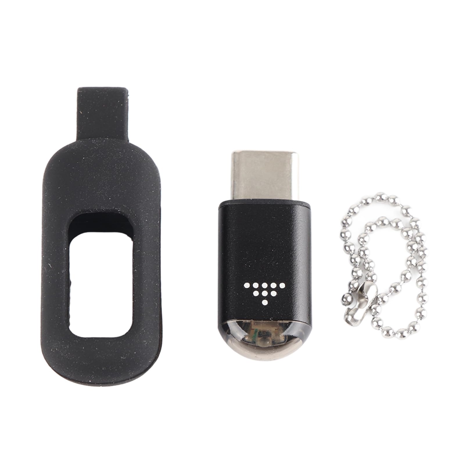 CCYLEZ Infrared Remote Control Adapter for Wireless Mobile Phone with Silicone Cover, Key Ring (USB C)