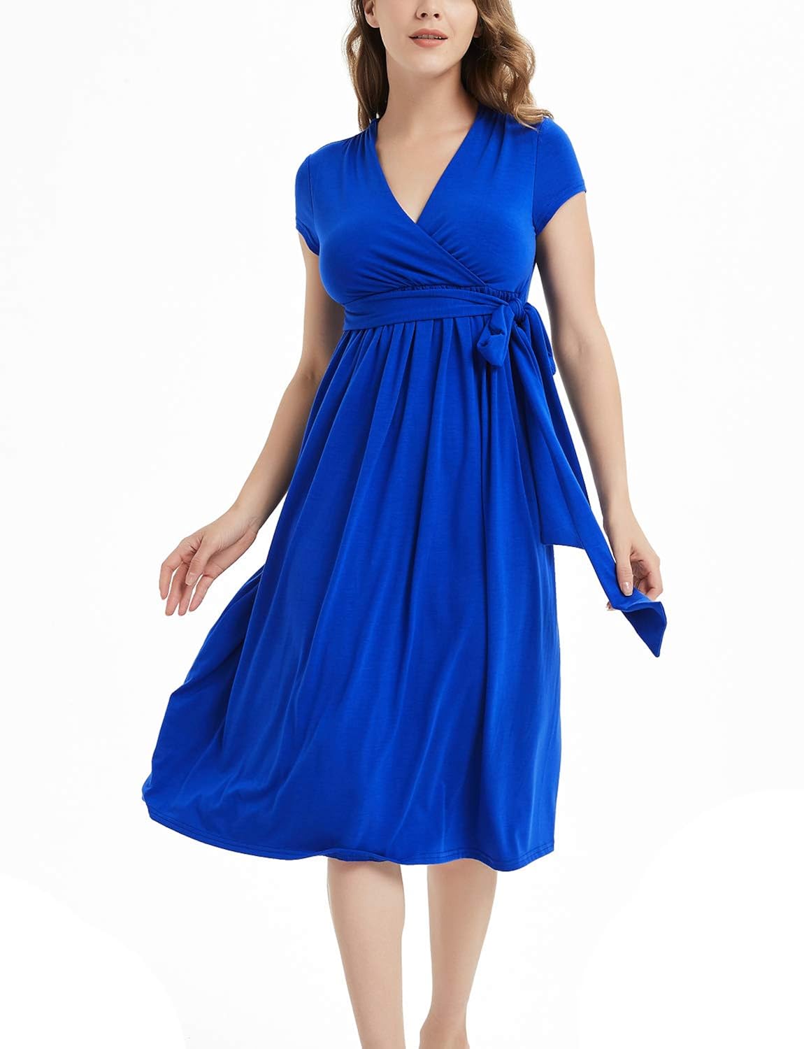 B07dcrn91k Small Dress レディース Bhome ロイヤルブルー Small ロイヤルブルー ワンピースチュニック お得 Ayata Com Np