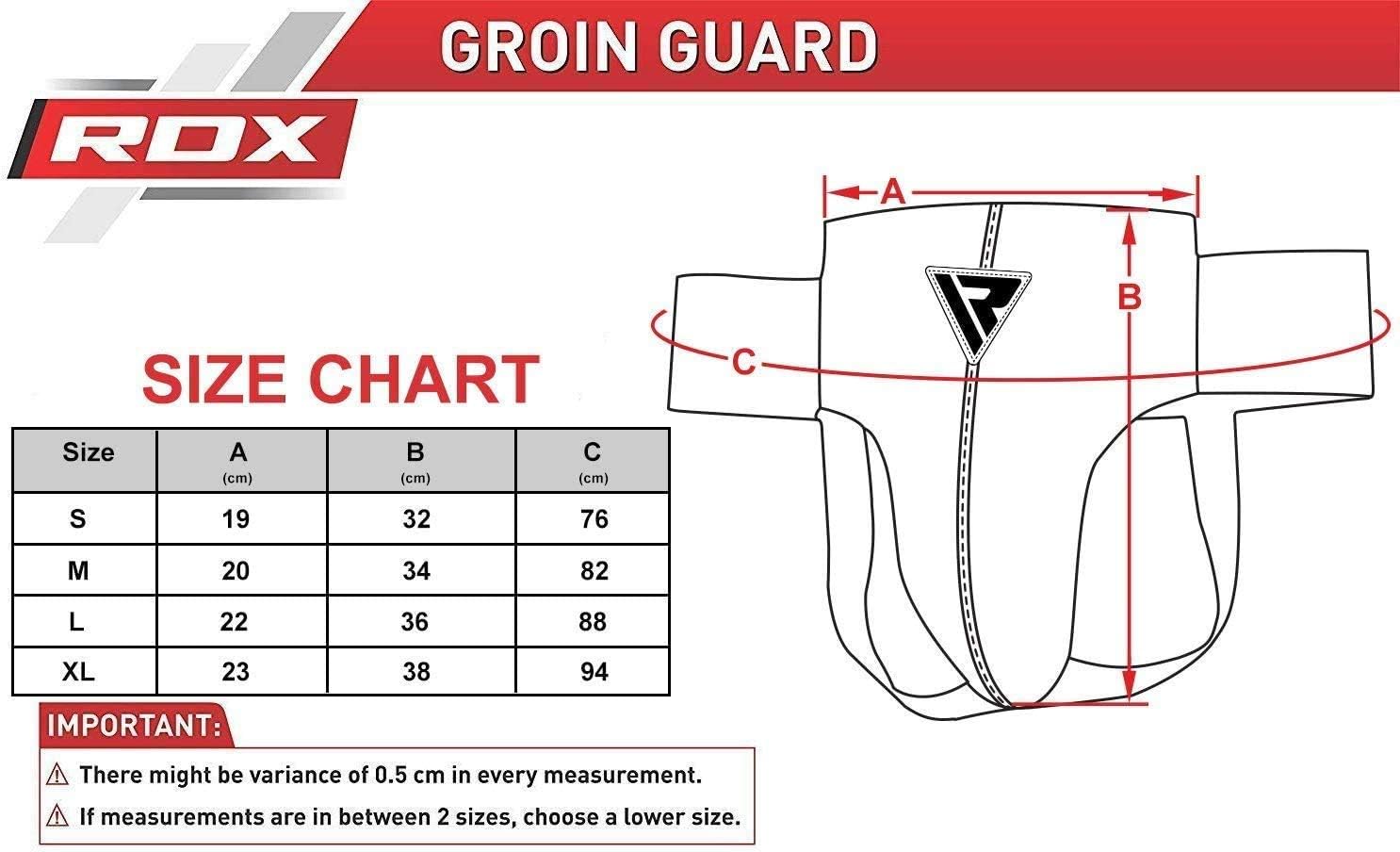RDX Groin Protector for Boxing, Muay Thai, Kickboxing and MMA Fighting, Maya Hide Leather Abdo Gear for Martial Arts Training, SATRA Approved Jockstrap Abdominal Guard for Karate and Taekwondo : Sports & Outdoors