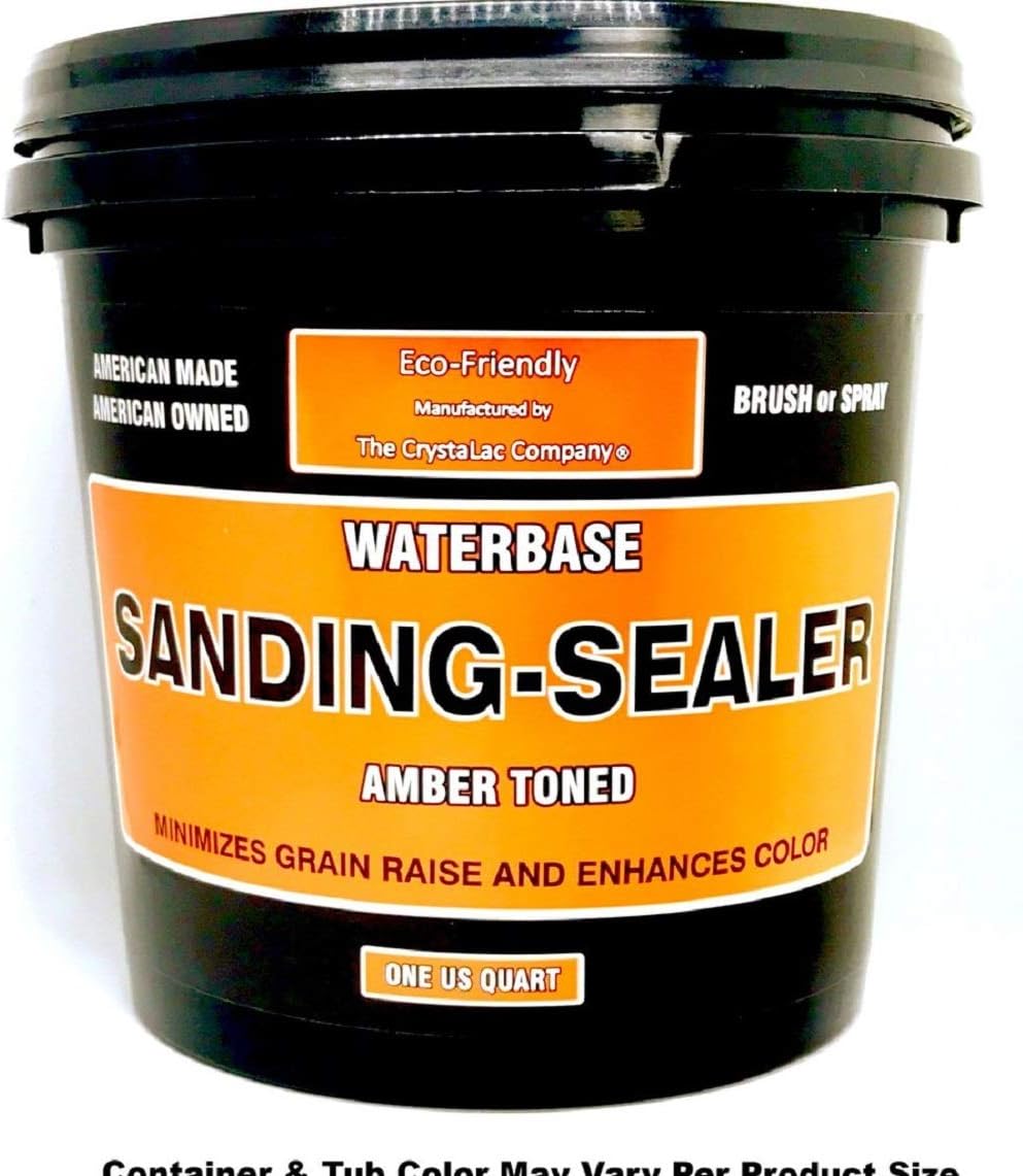 CrystaLac 5255 Sanding Sealer Amber Toned Waterbased 5-Gallon Pail