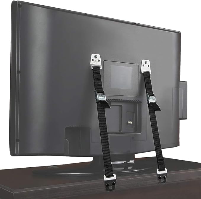 Amazon.com: Adjustable TV and Furniture Anti-Tip Straps Heavy Duty