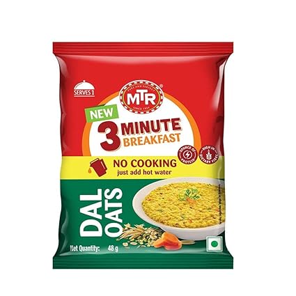 MTR 3-Min Dal Oats, 48 g