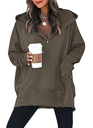AlvaQ Oversized Sweatshirt for Women Juniors Casual
