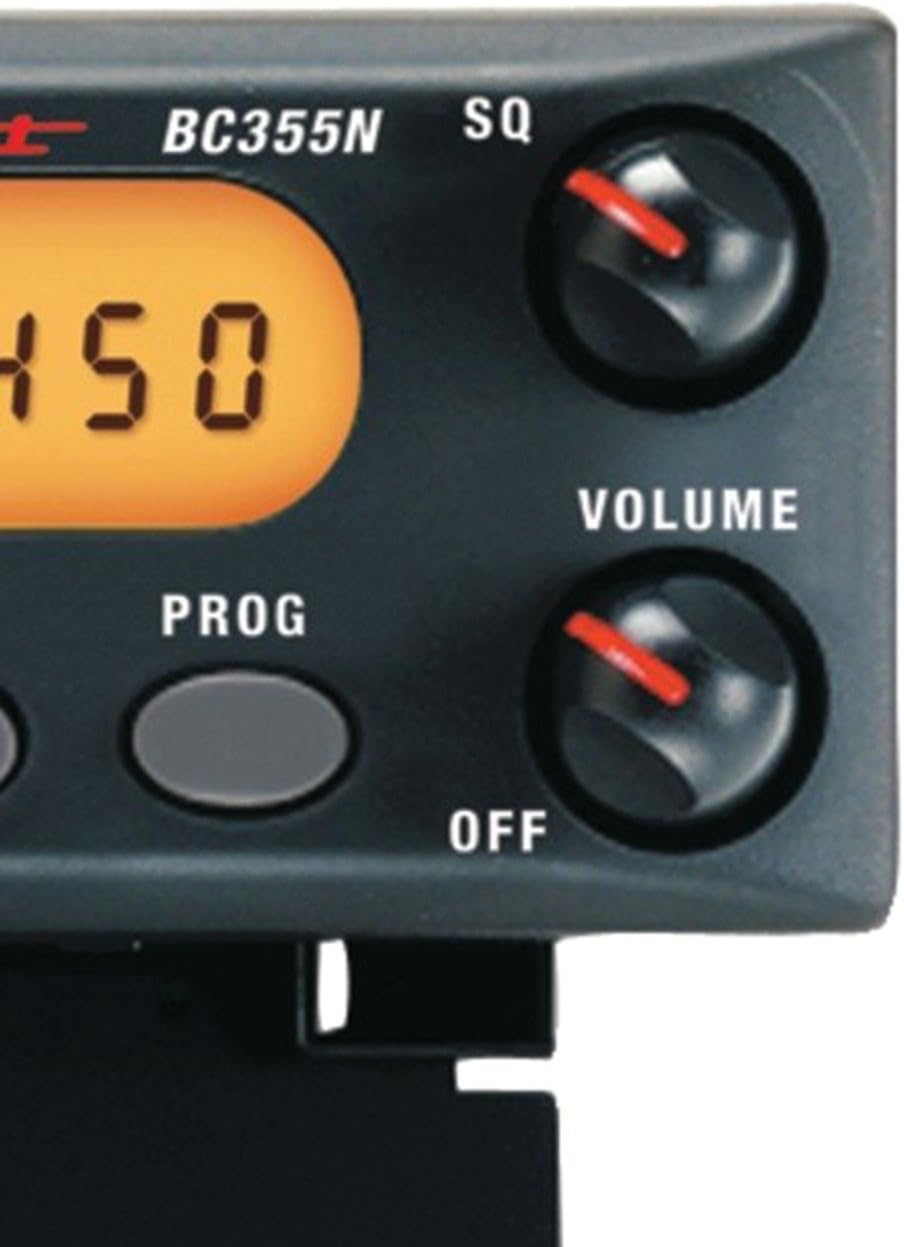 Uniden BC355N 800 MHz 300-Channel Base/Mobile Scanner, Close Call RF Capture, Pre-programmed Search “Action” Bands to Hear Police, Ambulance, Fire, Amateur Radio, Public Utilities, Weather, and More, Black