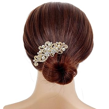 Buy Maycreate Crystal Hair Accessories Bridal Wedding Hair