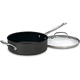 Cuisinart 633-30H Chef's Classic Nonstick Hard-Anodized 5-1/2-Quart Saute Pan with Helper Handle and Lid