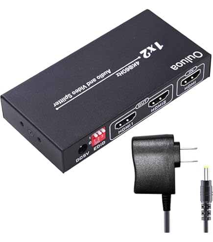 Amazon.com: GEFEN GTB-HD4K2K-148C-BLK 4K Ultra HD 1:8 Splitter for