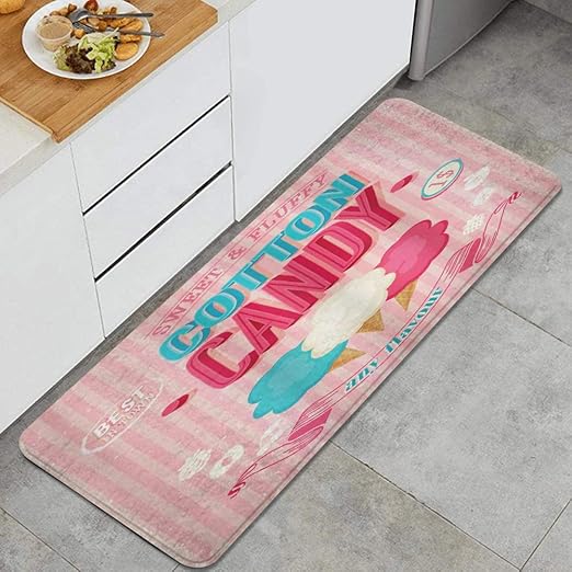 ZORMIEY Alfombras Cocina Antideslizante Alfombrilla de Goma Alfombra de