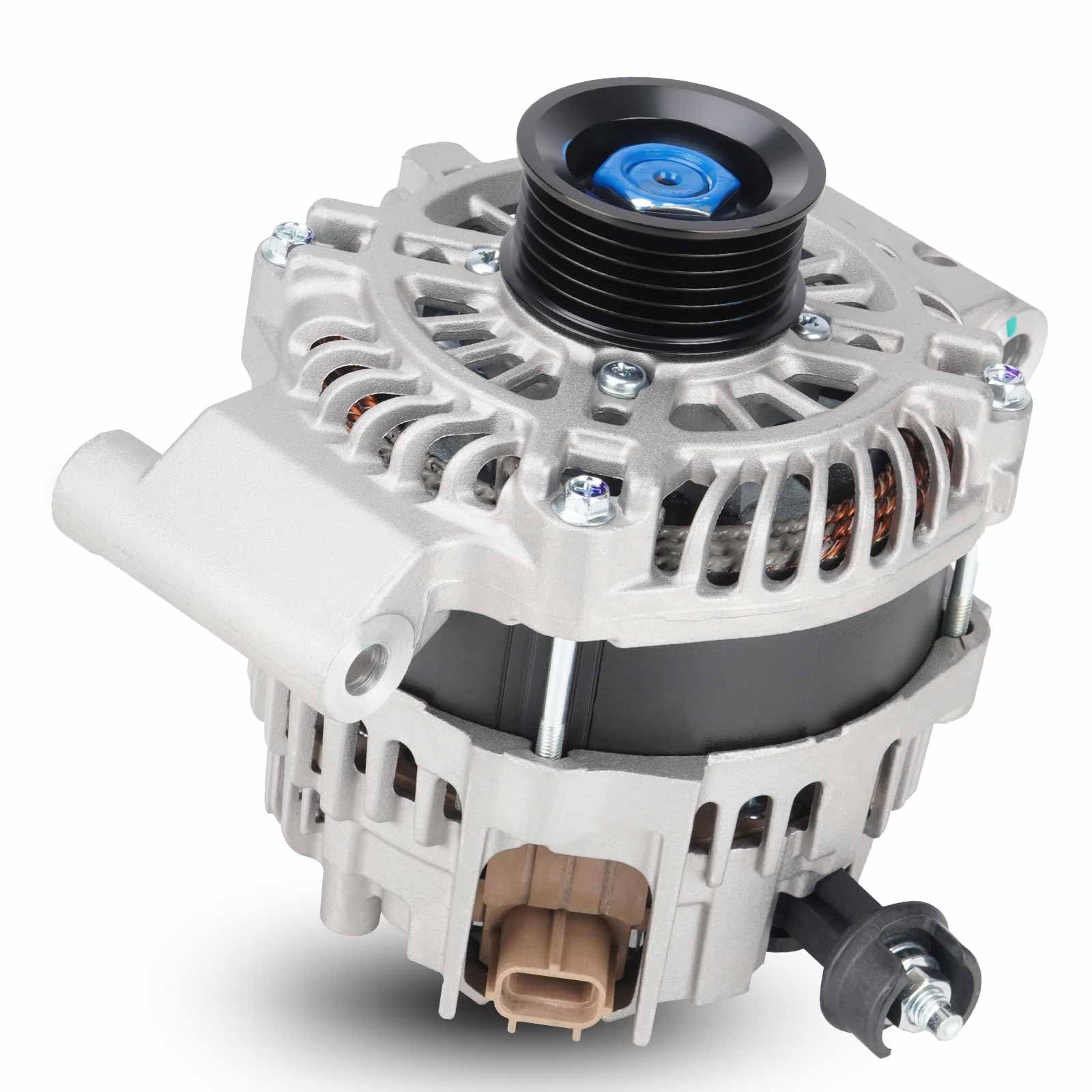 Photo 1 of New Alternator Fit for Ford Escape 2.5L 2009-2012, Focus 2.0L 2008-2011,Fusion 2.5L 2010, Transit Connect 2.0L 2010-2013, for Mazda Tribute/Mercury Mariner 2.5L 2009-2011, for Mercury Milan 2.5L 2010