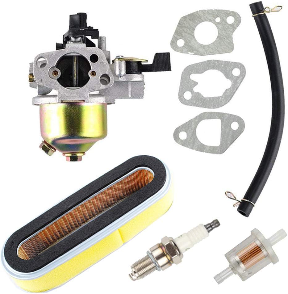 OxoxO Replace Carburetor Air Filter Spark Plug Fuel Filter Kit Compatible with HONDA GXV120 GXV140 GXV160 Engines HR194 HR195 HR214 HRA214 HR215 HR216 HRA216 HRC216 Lawn Mower