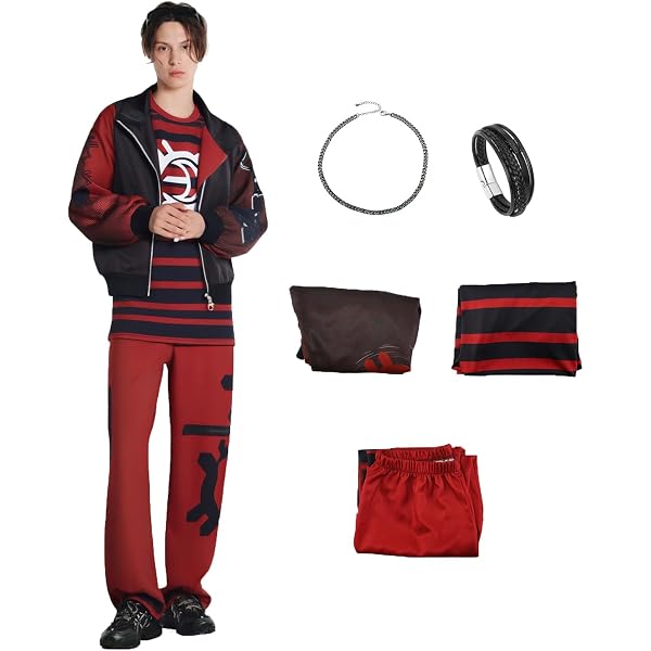 Costume Zombies 4 Victor Pour Enfant - T-shirt Imprimé Et Pantalon, 2 Pièces, Déguisement Halloween