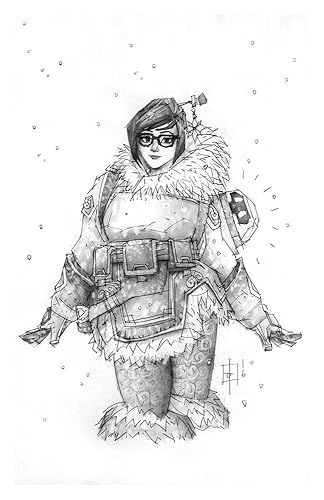 Amazon Com Mei Giclee Print Of Pencil Drawing Of Overwatch