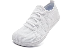 Linenghs Barefoot Shoes Women Minimalist Wide Toe Box Walking Shoes Zero Drop Sole Width Fashion Sneaker Trail Runner