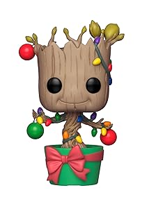 Funko Pop Marvel: Holiday, Guardians of The Galaxy - Groot Collectible Figure, Multicolor