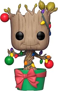 Funko Pop Marvel: Holiday, Guardians of The Galaxy - Groot Collectible Figure, Multicolor