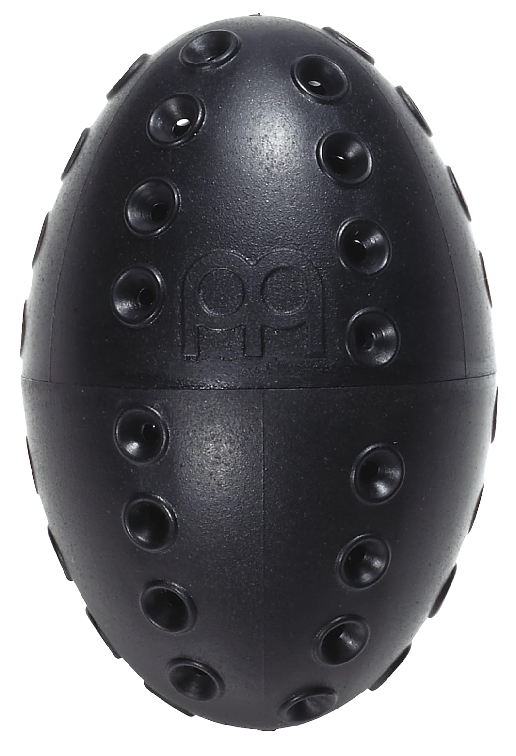 Meinl Percussion Loop Shaker Instrument - Egg-shaped Musical Instrument with holes - Plastic, Black (SH3BK)