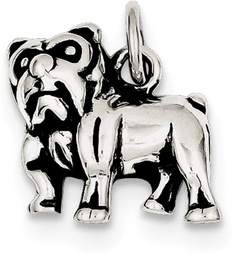 Sterling Silver Dog Charm Jewelry