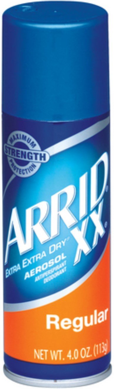 Arrid xx spray regular 4oz (022600800422)