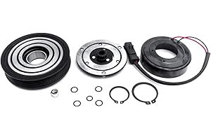 FKG AC Compressor Clutch Assembly Repair Kit 55037466 Fit for 2002-2005 Jeep Liberty 3.7L, 2002 Jeep Liberty 2.4L