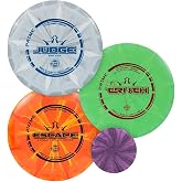 Dynamic Discs Prime Burst Disc Golf Starter Set, 3-Pack, Escape, Truth | Includes Putter, Mini Marker, 170-176g, Starter Disc Golf Accessories for Men