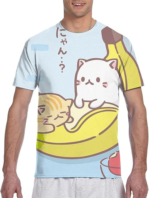 Amazon Co Jp ばなにゃ 5 メンズ Tシャツ おしゃれ 夏 緩い メンズ 半袖 トップス スポーツtシャツ 斬新な グラフィックtシャツ クールなデザイン 大人用tシャツ グラフィック 人気 柔らかい 快適 服 ファッション小物