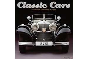 2026 Classic Cars 12 x 12 Wall