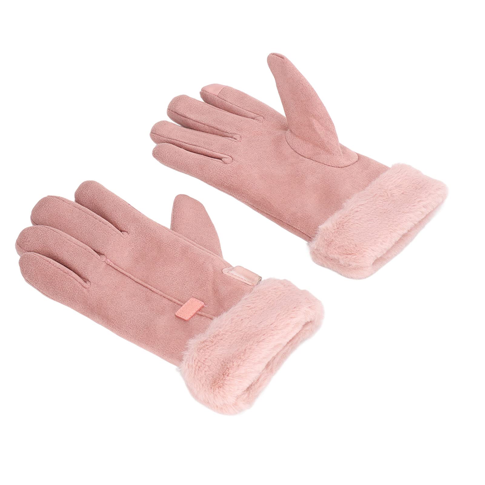 Heated Gloves, for Women Girls Child, USB Rechargeable Full Finger Hands Warmers, Winter Warm Electric Heating Mitten, Cotton Material
