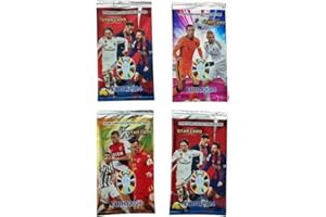 GENERIC Soccer Cards - 32 Unique Legendary Players, Fun for The Whole Family Each Pack Includes Different Soccer Cards to Create Memorable Moments - Pack of 4 - Not Original
