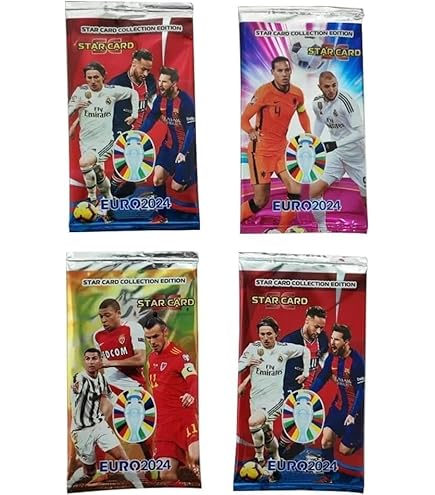 Amazon.com: Topps UEFA Superstars 22/23 Hanger Pack (4 Packs