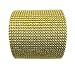 Diamond Mesh Wrap (Gold) Roll Rhinestone Crystal Ribbon 4.5″ x 10 yards