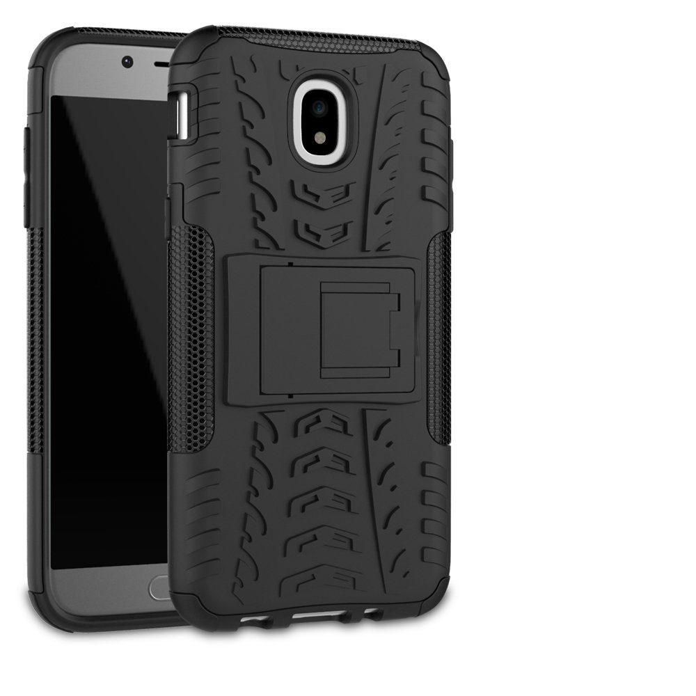 Galaxy J5 Pro (2017) Case, Linkertech [Shockproof] Tough Rugged Dual Layer Protector Hybrid Case Cover with Kickstand for Samsung Galaxy J5 Pro ...
