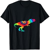 Amazon.com: T-Rex Tie Dye Dinosaur Animals Prehistoric Tie Dyed T