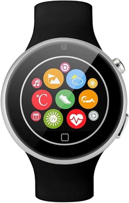 Aiwatch C5 Smartwatch Bluetooth, Compatible con iOS 7.0 Android ...