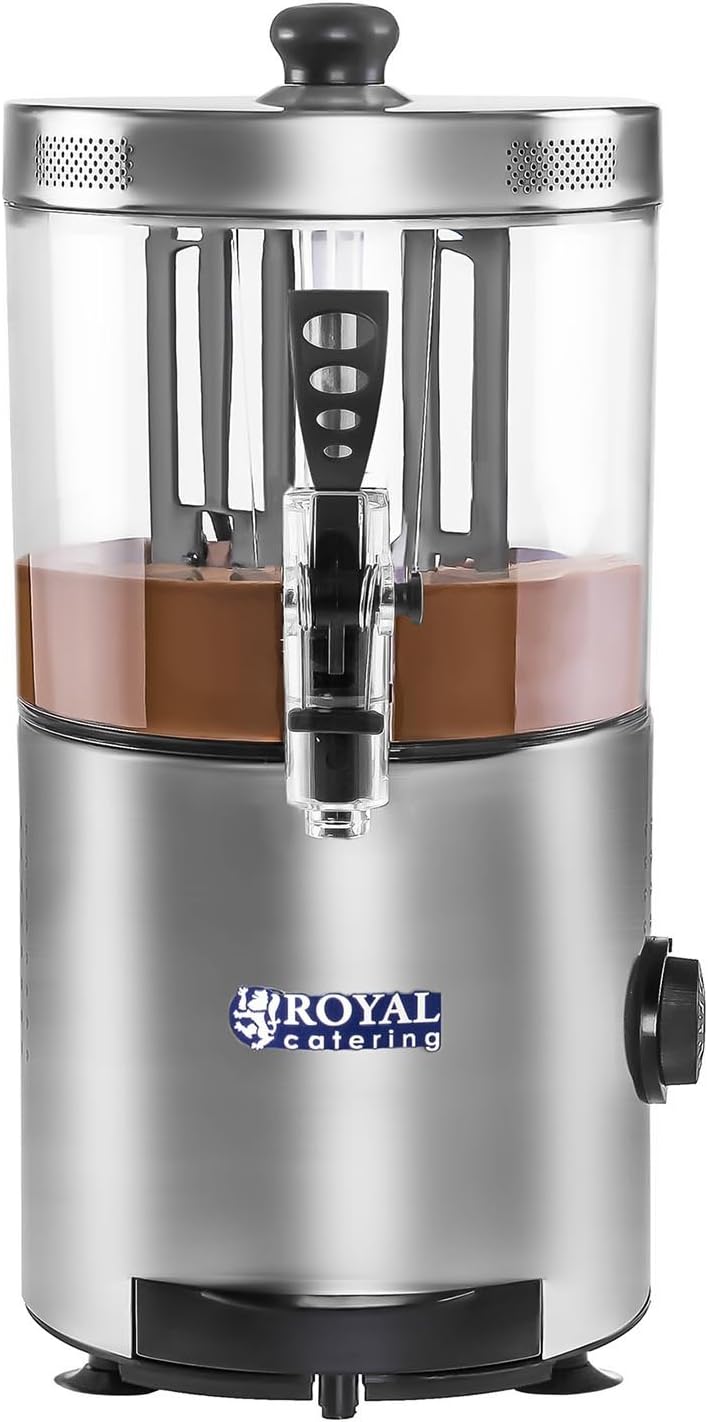 Buffalo CN219 Heiße Schokoladenspender 5 Liter – 1 KW, Edelstahl, Klumpenfrei, Für Gastronomie