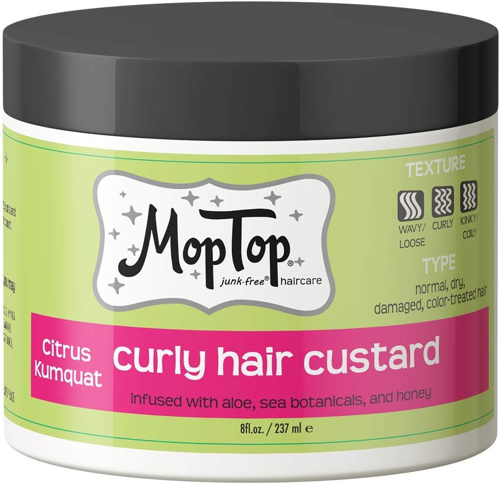 Moptop Citrus Kumquat Curly Hair Custard 8 Oz Amazon Ca Health
