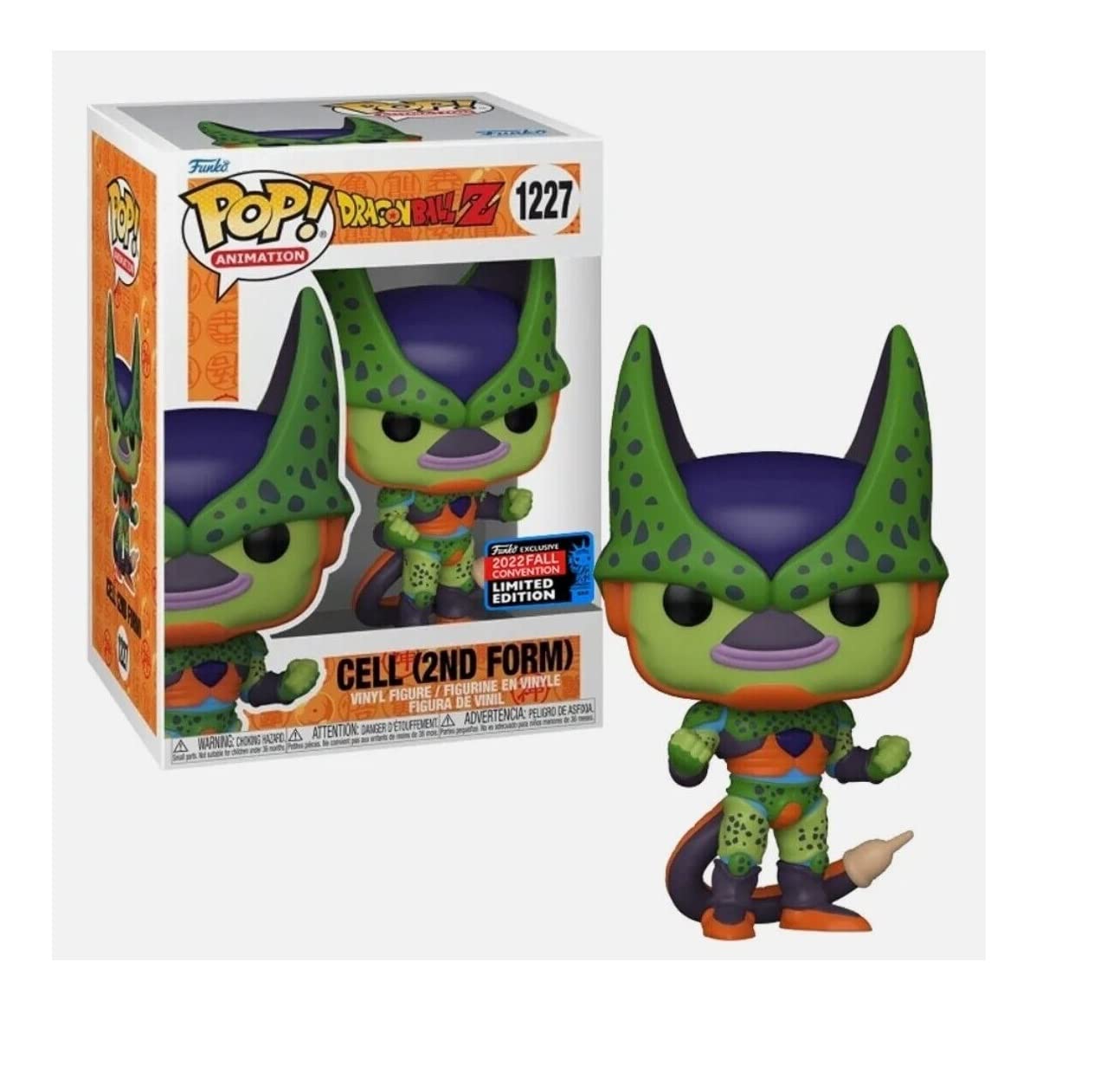 Funko Cell 2nd Form Pop! Dragonball Z Shared Fall Convention 2022 NYCC Exclusive 1227