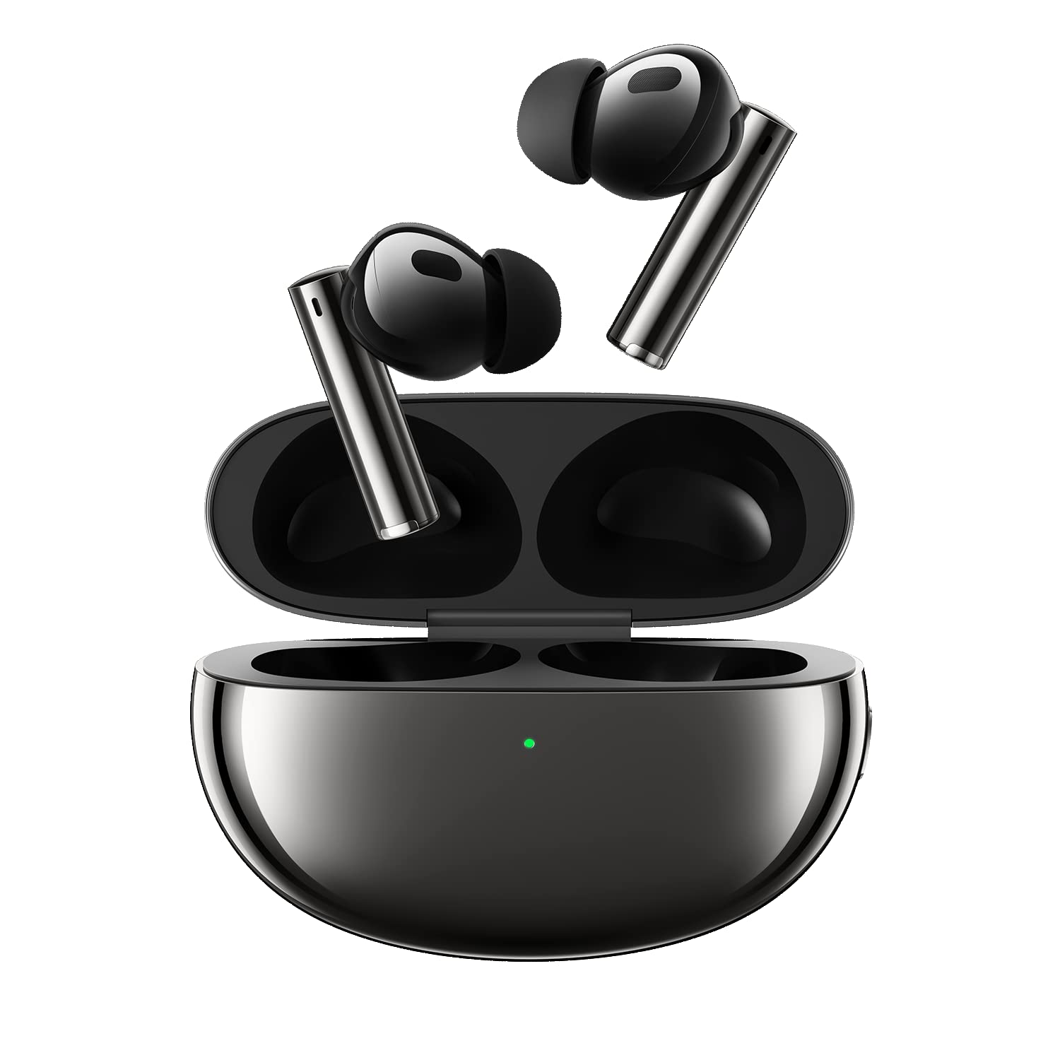 Realme Buds Air 5 Pro Wireless Headphones, Realboost Dual Drivers, Up To 40 Hours Of Playback, 50Db Active Noise Cancellation, 360° Spatial Audio Effect, Astral Black