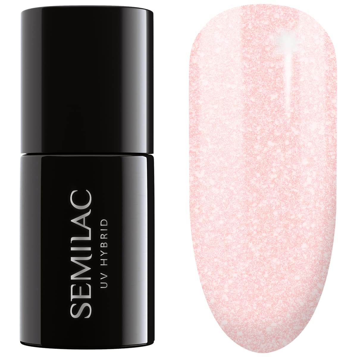SEMILAC Gel Nail Polish | WeddiNails Collection | Long Lasting and Easy to Apply | Perfect for Wedding and Party UV/LED Gel Polish 7ml - 576 Bridesmaid In Rose.