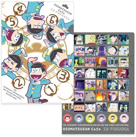 Amazon おそ松さんカフェin福岡限定 クリアファイル 2枚セット アニメ 萌えグッズ 通販