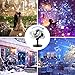 LED Christmas Projector Lights, Snowfall Light Waterproof Snow Flurries Landscape Spotlight White Snowflakes with Wireless Remote Decoration for Holiday, Wedding, Party, Garden
