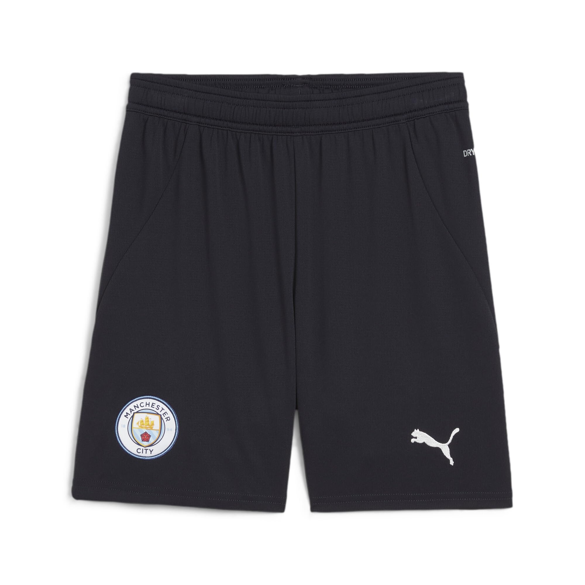 PUMA Kids Unisex Manchester City 24/25 Shorts Blue Size 152/11-12Y