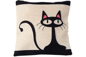 VAYEEBO Bamboo Charcoal Air Purifying Bag Activated Natural Home Odor Absorber,Deodorizer&Moisture Eliminator.Purifier Bag for Closet,Shoe,Pet,Car,large Room,Smoke Smell Remover (black cat)