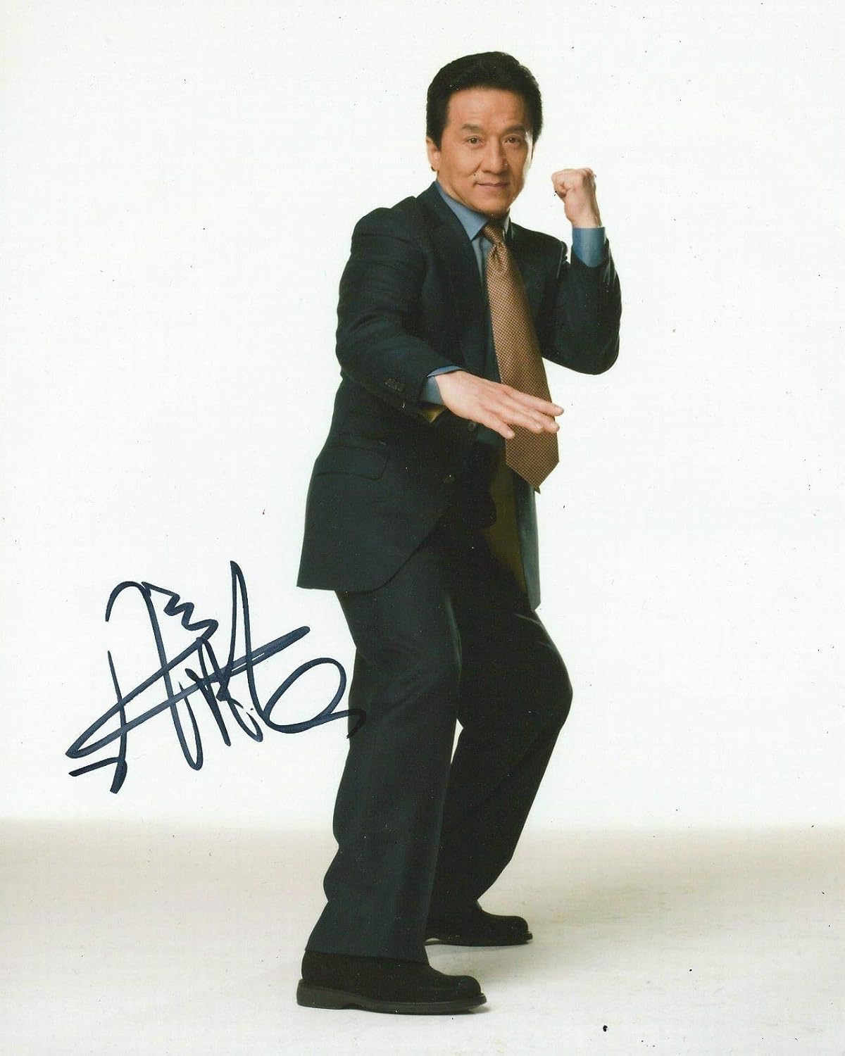 Photographs - Photo Jackie Chan Autograph Signed 8 x 10