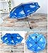 BESTFUN Travel Umbrella - Lightweight Sun Rain Umbrella for Men Women and Kids, Windproof Folding Compact Umbrellas with Multiple Colors