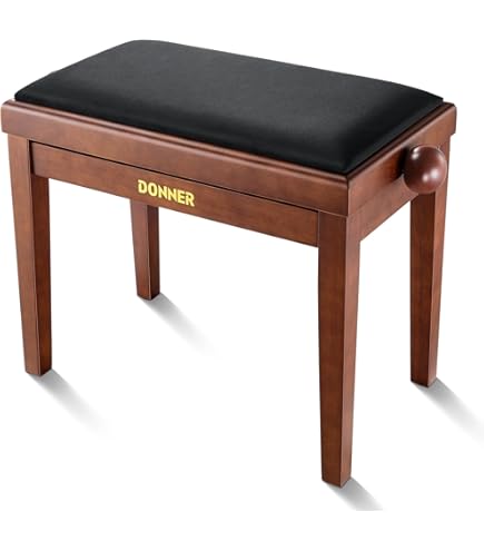 GEWA Piano Bench Deluxe Classic White Gloss