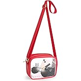 KETIEE Clear Crossbody Bag, Stadium Approved Clear Purse Bag for Concerts Sports Events Festivals