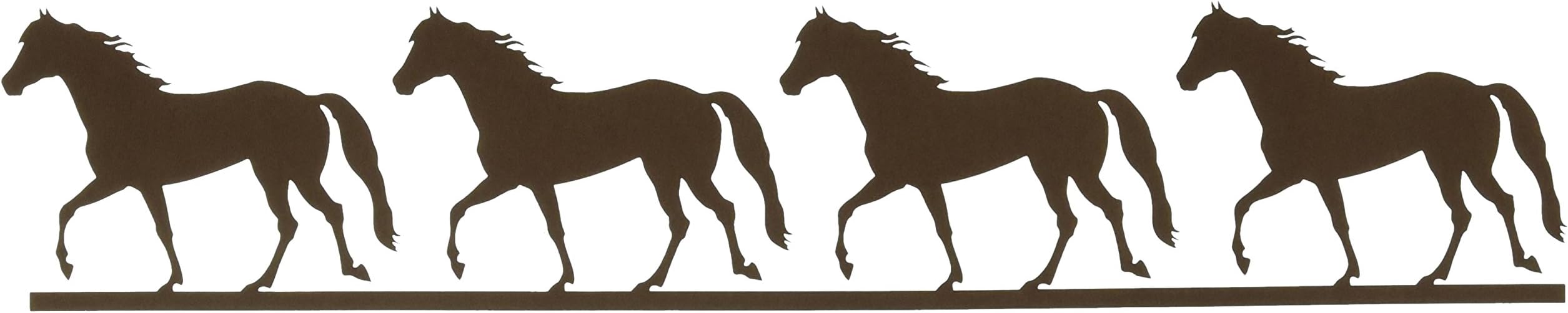 Scrapbook BDC-777 101 12 Inch Border Cardstock Die-Cuts, Horses