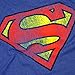 Superman Classic Logo Heather T Shirt and Exclusive Stickers