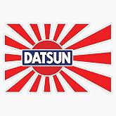 Old School Datsun Retro Jdm Style Rising Sun Japan Flag Bumper Sticker Window Vinyl Decal 5"