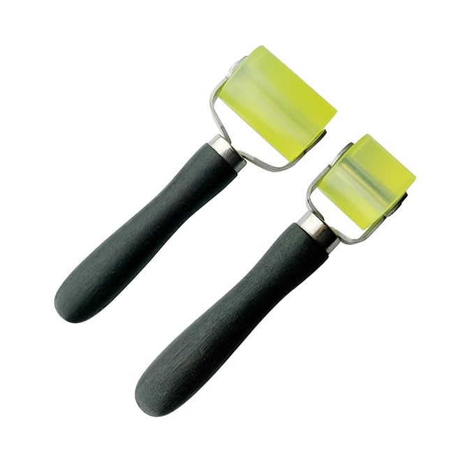 thumbnail image 2 of 2-Piece Sound Deadener Roller Set - Car Audio Installation Roller Wheels For Applying Sound Deadening Material 2 of 14